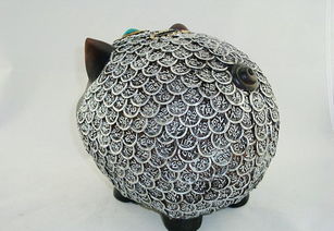 樹脂工藝品 動物造型家居擺設 福錢豬存錢罐 金錢豬擺件價格 廠家 圖片